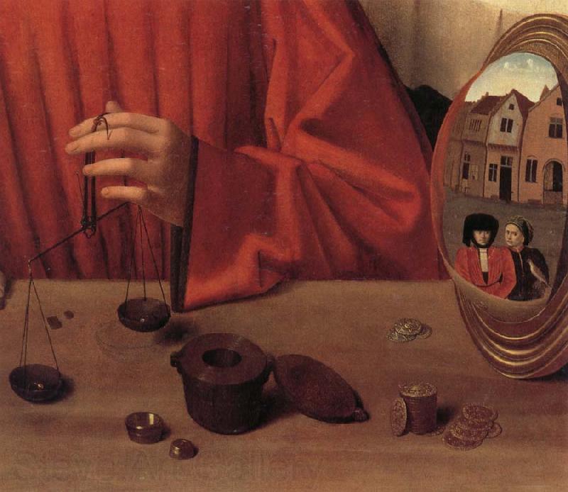 Petrus Christus Details of St.Eligius